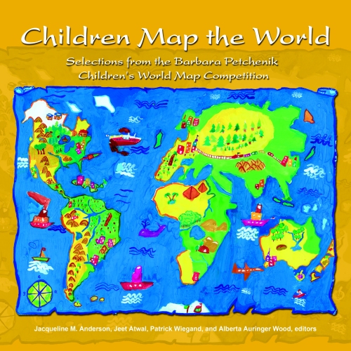 world map picture. "Children Map the World" 