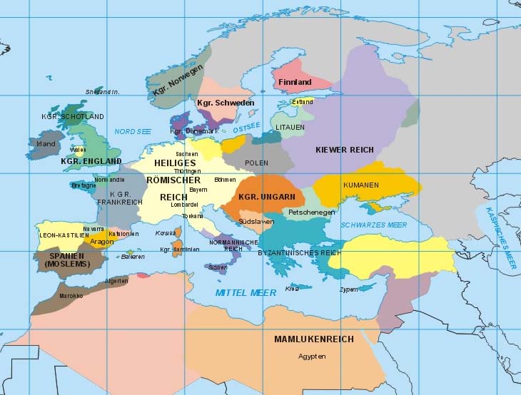 Europe maps