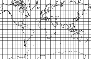 2.4. ábra: Mercator vetülete