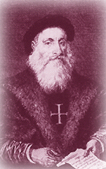 Vasco da Gamáról készített portrék.