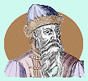 Johannes Gutenberg arckpei