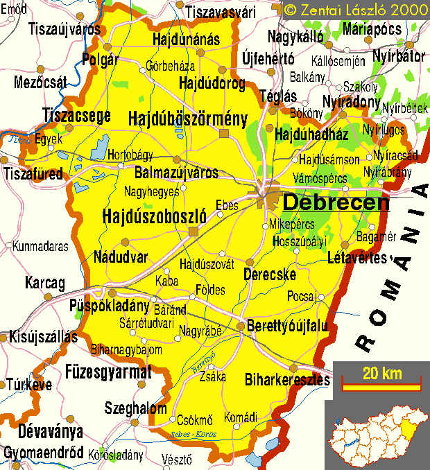 tiszacsege térkép Maps: Counties and regions of Hungary tiszacsege térkép