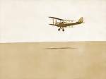 Gipsy Moth called 'Rupert' above desert- 1933