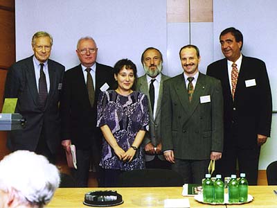 From left:Eimbcke, Scharfe, Hollo, Deak, Torok, Klinghammer